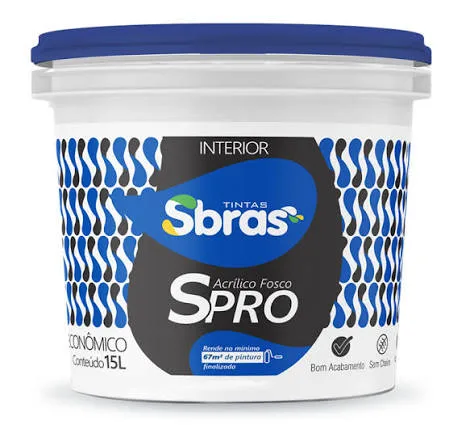 Spro Acril Fos Econ Int Branco Neve 3,6L Sbras