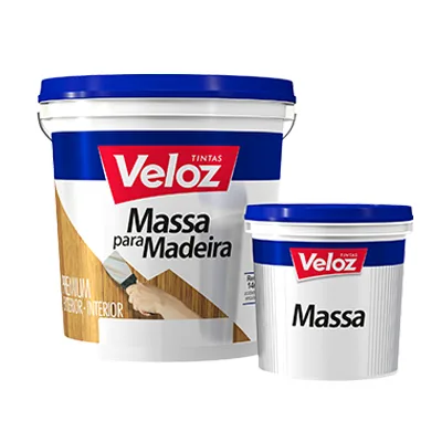Massa p/ Madeira Branca 5,4kg Veloz