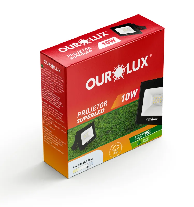 Refletor Projetor 10W Ourolux Novo 3261